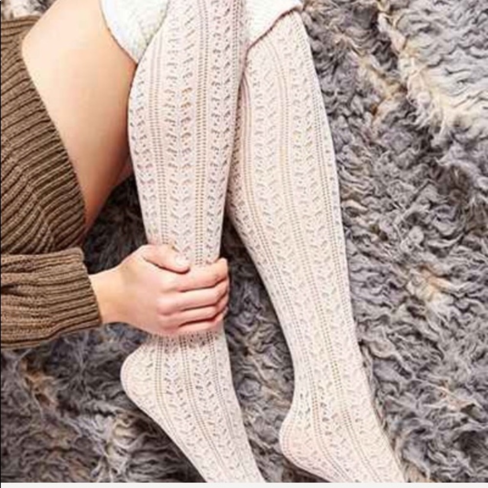 Thick over the knee socks